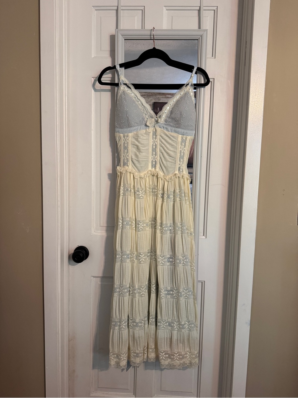 Rare Lacemade Mediterranean Garden Dress Large - Picture 12 of 16